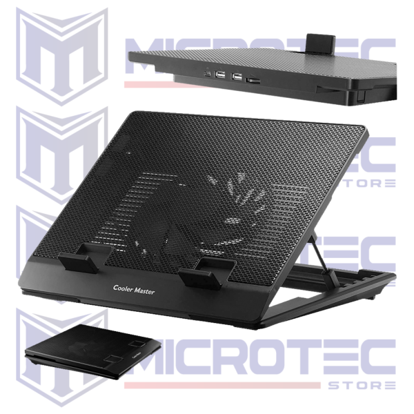 COOLER MASTER ERGOSTAND LITE - BASE PARA LAPTOP HASTA 15.6" (ERGONÓMICA / FAN 160MM)