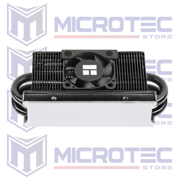 DISIPADOR SSD M.2 THERMALRIGHT HR-10 2280 PRO BLACK - (4 HEATPIPES + VENTILADOR ACTIVO)