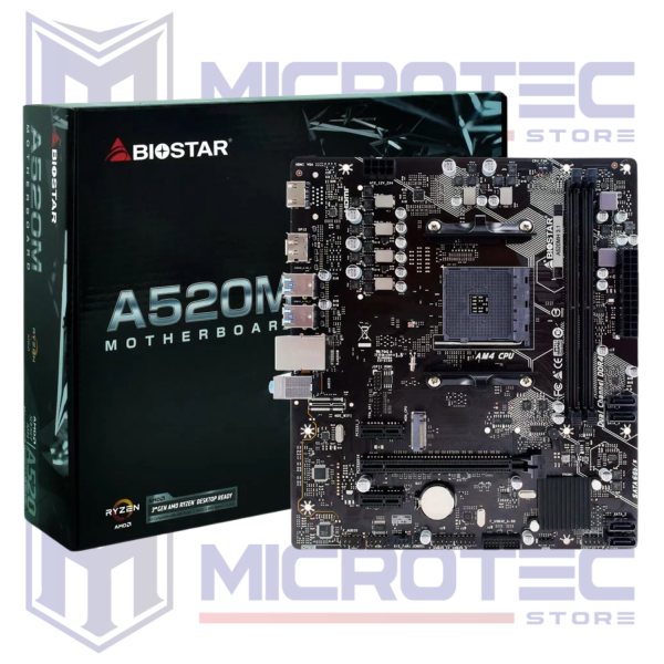 BIOSTAR A520MH VER 3.1 - SOCKET AM4 (DDR4 / M.2)