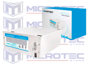 FUENTE DE PODER AVATEC 600W REAL - PSA-F600W (VENTILADOR 12CM)