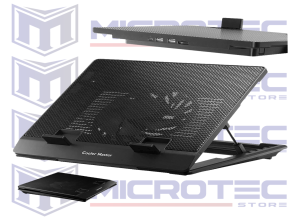 COOLER MASTER ERGOSTAND LITE - BASE PARA LAPTOP HASTA 15.6" (ERGONÓMICA / FAN 160MM)